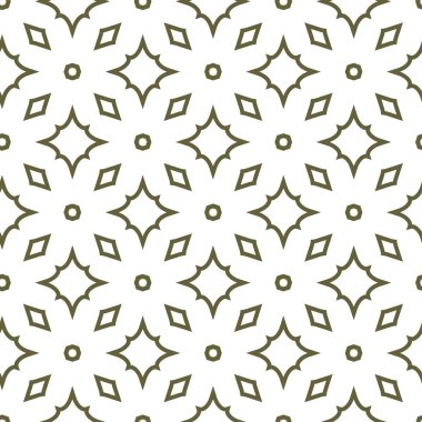 Modern geometrik vektör tasarımı, kusursuz desen çizimi