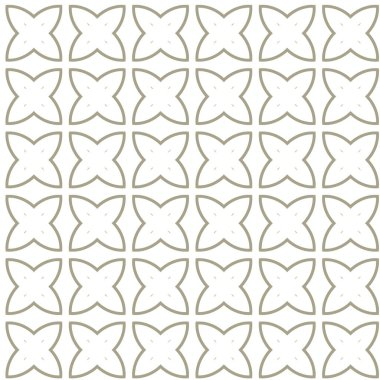 geometrik süsleme biçiminde kusursuz vektör deseni