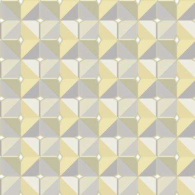 geometrik süsleme biçiminde kusursuz vektör deseni