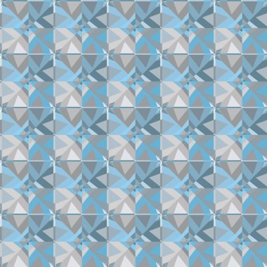 Soyut geometrik şablonun vektör çizimi