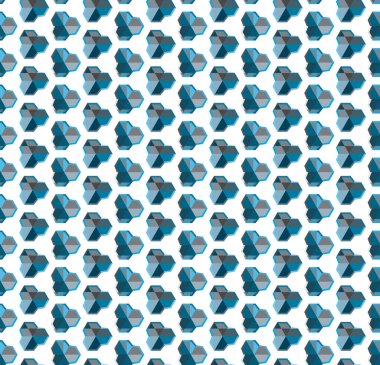 Soyut geometrik şablonun vektör çizimi