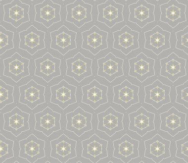 Modern geometrik vektör tasarımı, kusursuz desen çizimi