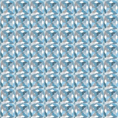 Soyut geometrik şablonun vektör çizimi