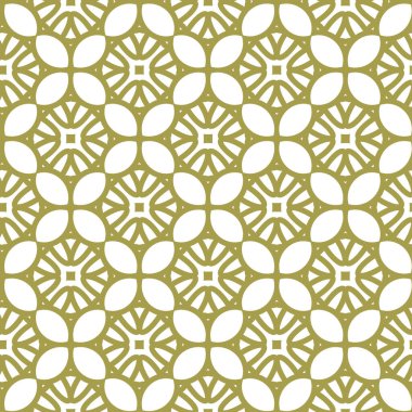 geometrik süsleme biçiminde kusursuz vektör deseni