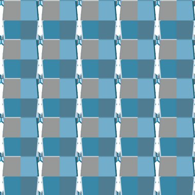 Soyut geometrik şablonun vektör çizimi