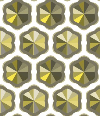 Modern geometrik vektör tasarımı, kusursuz desen çizimi