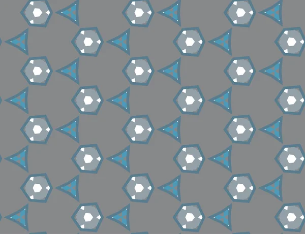 Vetor Padrão Geométrico Sem Costura Ilustração Estilo Moderno —  Vetores de Stock