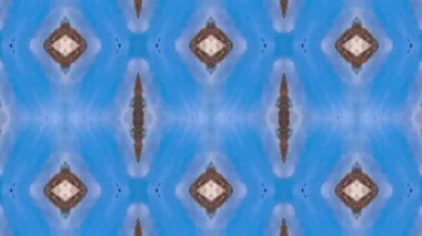 geometrik süsleme biçiminde kusursuz vektör deseni