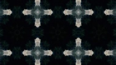 Dikensiz geometrik süslemeli görüntü. Soyut illüzyon arka planı