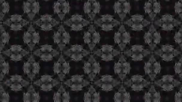 Naadloze vector patroon in geometrische ornamentale stijl — Stockvideo