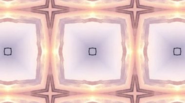 Dikensiz geometrik süslemeli görüntü. Soyut illüzyon arka planı