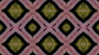 Dikensiz geometrik süslemeli görüntü. Soyut illüzyon arka planı