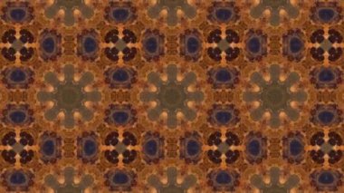 geometrik süsleme biçiminde kusursuz vektör deseni