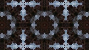 geometrik süsleme biçiminde kusursuz vektör deseni