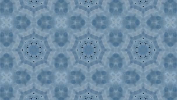 Patrón vectorial sin costuras en estilo ornamental geométrico — Vídeos de Stock