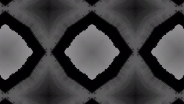 Sømløs vektormønster i geometrisk ornamentell stil – stockvideo