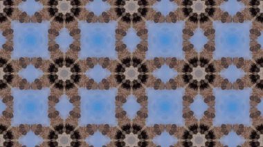 geometrik süsleme biçiminde kusursuz vektör deseni