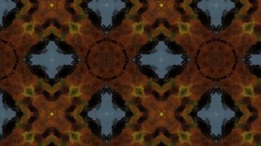 geometrik süsleme biçiminde kusursuz vektör deseni