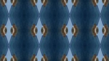 geometrik süsleme biçiminde kusursuz vektör deseni