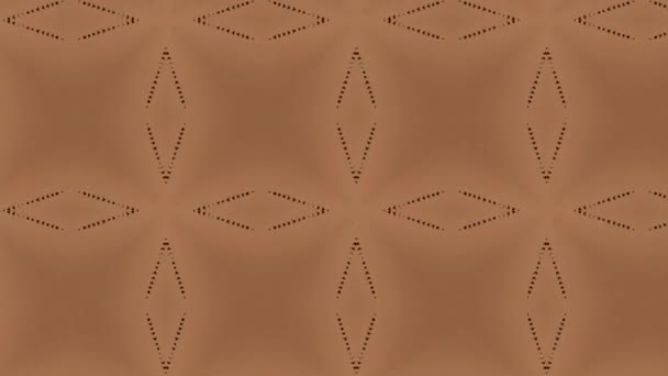 Patrón vectorial sin costuras en estilo ornamental geométrico — Vídeos de Stock