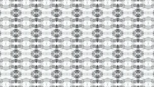 Seamless vector pattern in geometric ornamental style — Stock Video