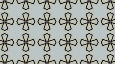 geometrik süsleme biçiminde kusursuz vektör deseni