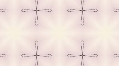 geometrik süsleme biçiminde kusursuz vektör deseni