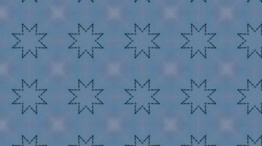 geometrik süsleme biçiminde kusursuz vektör deseni