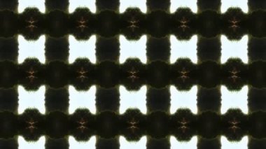 geometrik süsleme biçiminde kusursuz vektör deseni