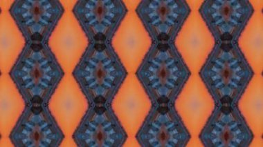 geometrik süsleme biçiminde kusursuz vektör deseni