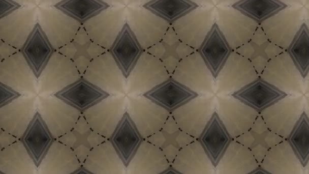기하학적 장식 스타일의 바다없는 벡터 패턴 — 비디오
