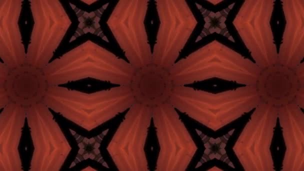 Nahtloses Vektormuster im geometrischen ornamentalen Stil — Stockvideo