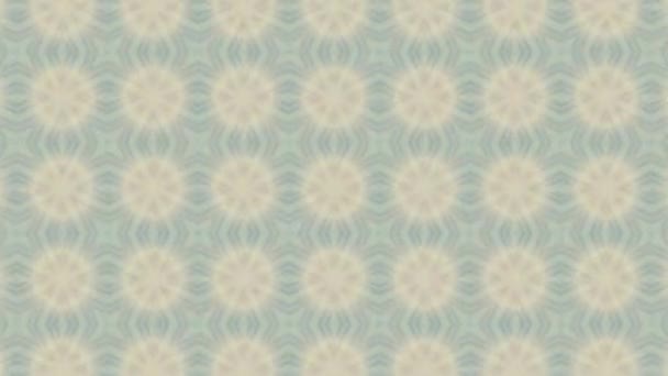 Seamless vector pattern in geometric ornamental style — Stock Video