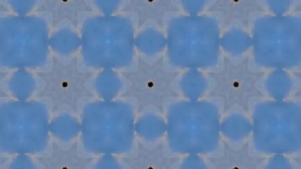 Nahtloses Vektormuster im geometrischen ornamentalen Stil — Stockvideo