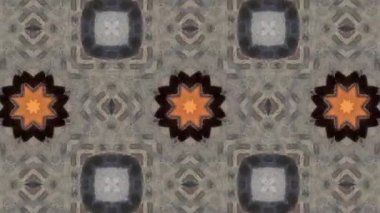geometrik süsleme biçiminde kusursuz vektör deseni