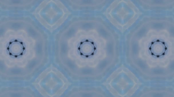 Varrat nélküli vektor minta geometriai díszítő stílusban — Stock videók