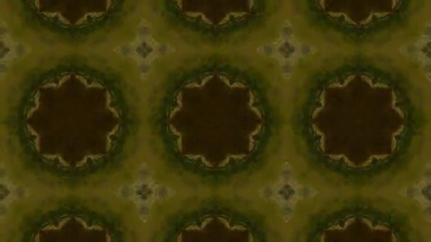 Modello vettoriale senza soluzione di continuità in stile ornamentale geometrico — Video Stock