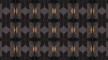 Dikensiz geometrik süslemeli görüntü. Soyut illüzyon arka planı