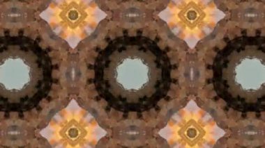 geometrik süsleme biçiminde kusursuz vektör deseni