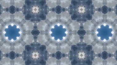 geometrik süsleme biçiminde kusursuz vektör deseni