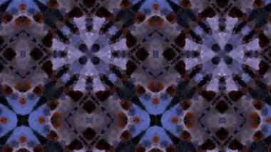 Dikensiz geometrik süslemeli görüntü. Soyut illüzyon arka planı