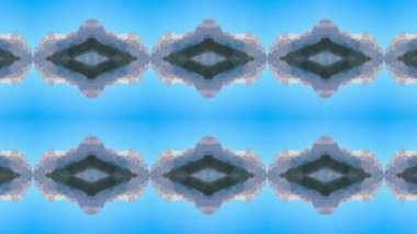 geometrik süsleme biçiminde kusursuz vektör deseni