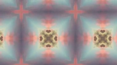 Dikensiz geometrik süslemeli görüntü. Soyut illüzyon arka planı