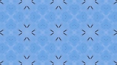 geometrik süsleme biçiminde kusursuz vektör deseni