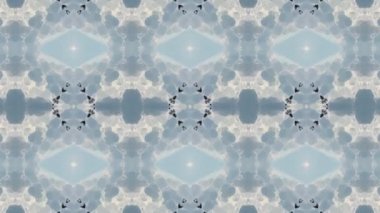 geometrik süsleme biçiminde kusursuz vektör deseni