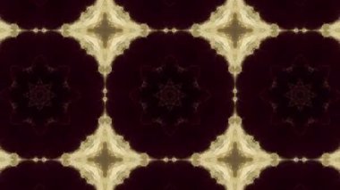 Dikensiz geometrik süslemeli görüntü. Soyut illüzyon arka planı