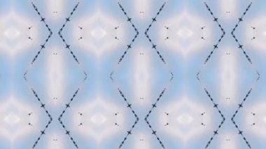 geometrik süsleme biçiminde kusursuz vektör deseni