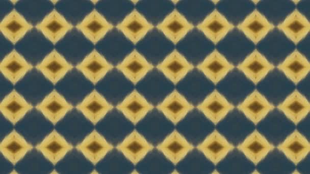 Naadloze vector patroon in geometrische ornamentale stijl — Stockvideo