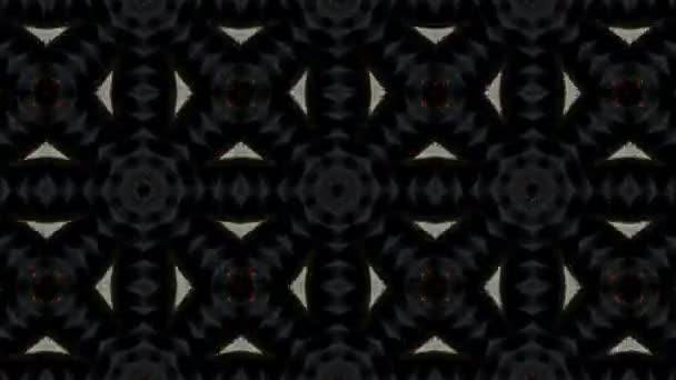 Sömlös vektor mönster i geometrisk prydnadsstil — Stockvideo