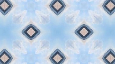 geometrik süsleme biçiminde kusursuz vektör deseni